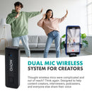 Movo Photo Mini DI Wireless Microphone System for Lightning Devices (2.4 GHz)