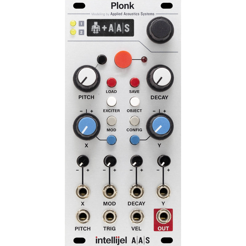 intellijel Plonk Physical Modelling Percussion Synthesizer Eurorack Module (12 HP)