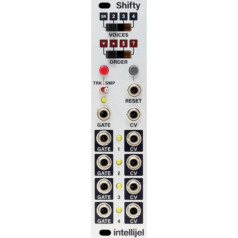 intellijel Shifty Voice Allocator / Note Hocketing / Analog Shift Register Eurorack Module (6 HP)