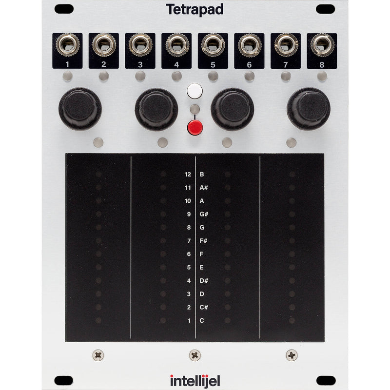 intellijel Tetrapad Multidimensional Performance Touch Controller Eurorack Module (20 HP)