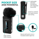 Movo Photo WMX-2-C Wireless Microphone System for Mobile Devices (2.4 GHz)