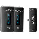 Movo Photo WMX-2-L-DUO 2-Person Wireless Microphone System for iOS Devices (2.4 GHz)