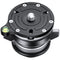 Leofoto LBQ-50S Leveling Base for LG/LQ-Series Tripods (Black and Silver)