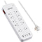 Watson 10-Outlet Surge Protector with USB (2450 Joules, White)