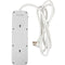 Watson 10-Outlet Surge Protector with USB (2450 Joules, White)