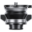 Leofoto LBQ-60S Leveling Base for LG/LQ-Series Tripods (Black and Silver)