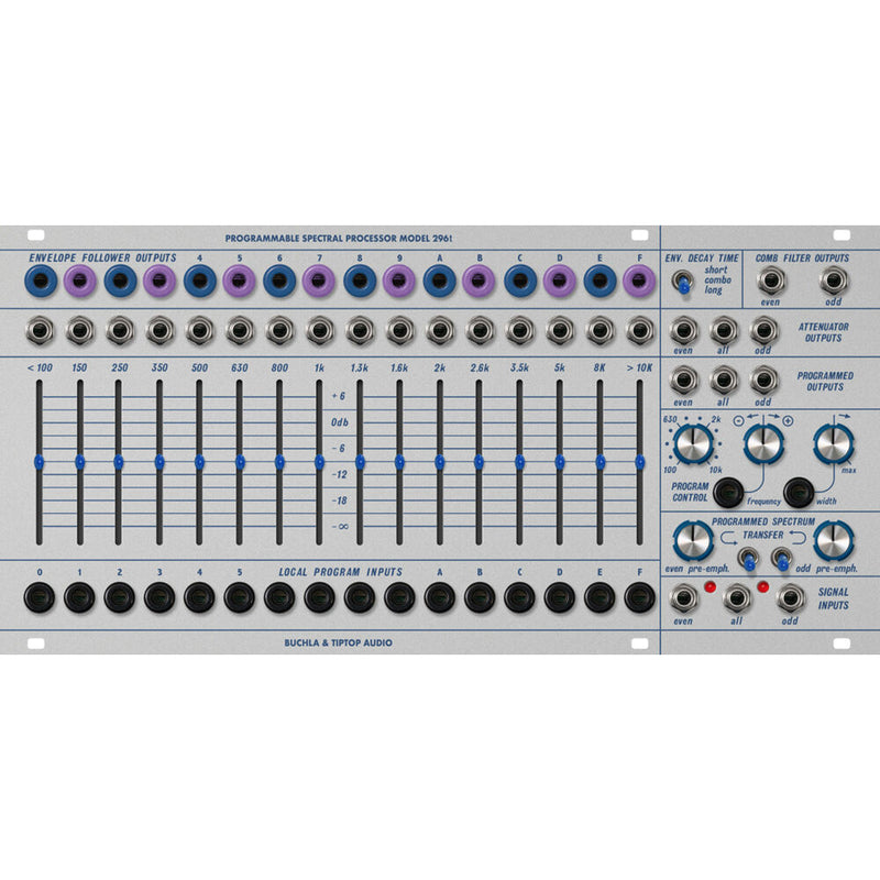 TipTop Audio Buchla Model 296t Programmable Spectral Processor Eurorack Module (52 HP)