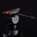 Miller AirV Fluid Head with Solo 75 2-Stage Alloy Tripod & Soft Case Kit