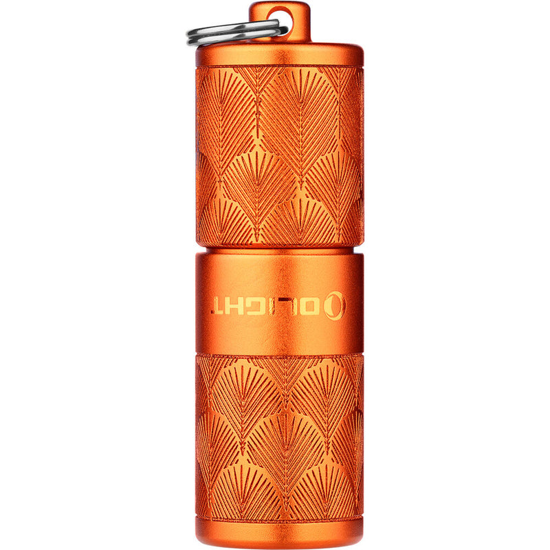 Olight ITHX Rechargeable Keychain Light (Orange Feathers)