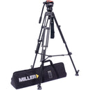 Miller Versa CXV2 Head, Toggle 2-Stage Alloy Tripod, Mid-Level Spreader, Rubber Feet & Soft Case Kit