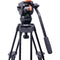 Miller Versa CXV2 Head, 1-Stage Toggle Alloy Tripod, Mid-Level Spreader, Rubber Feet & Soft Case Kit