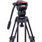 Miller Versa CXV2 Head, Toggle 2-Stage Alloy Tripod, Mid-Level Spreader, Rubber Feet & Soft Case Kit