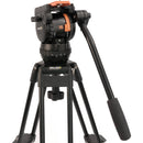 Miller Versa CXV6 Head, Toggle 2-Stage Alloy Tripod, Ground Spreader & Soft Case Kit