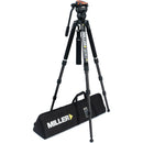 Miller Versa CXV8 Head, Solo-Q 75 3-Stage Carbon Fiber Tripod & Soft Case Kit