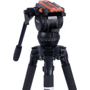 Miller Versa CXV8 Head, Solo 75 2-Stage Alloy Tripod & Soft Case Kit