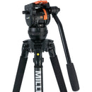 Miller Versa CXV8 Head, Solo-Q 75 2-Stage Carbon Fiber Tripod & Soft Case Kit