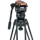 Miller Versa CXV8 Head, Toggle 2-Stage Alloy Tripod, Ground Spreader & Soft Case Kit