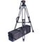 Miller Versa CXV10 Head, Sprinter II 1-Stage Alloy Tripod, Mid-Level Spreader, Rubber Feet & Soft Case Kit