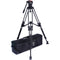 Miller Versa CXV10 Head, Sprinter II 2-Stage Aluminum Alloy Tripod, Mid-Level Spreader, Rubber Feet & Soft Case Kit