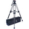 Miller Versa CXV10 Head, Sprinter II 2-Stage CF Tripod, Mid-Level Spreader, Rubber Feet & Soft Case Kit