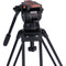 Miller Versa CXV10 Head, Sprinter II 2-Stage Aluminum Alloy Tripod, Mid-Level Spreader, Rubber Feet & Soft Case Kit