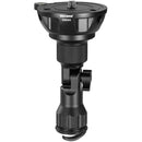 Neewer GM004 75mm Leveling Half Ball Adapter with Folding Handle for 50mm Bowl Tripod