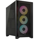 Corsair iCUE 4000D RGB Airflow Mid-Tower ATX Desktop Case (Black)