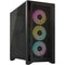 Corsair iCUE 4000D RGB Airflow Mid-Tower ATX Desktop Case (Black)