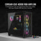 Corsair iCUE 4000D RGB Airflow Mid-Tower ATX Desktop Case (Black)