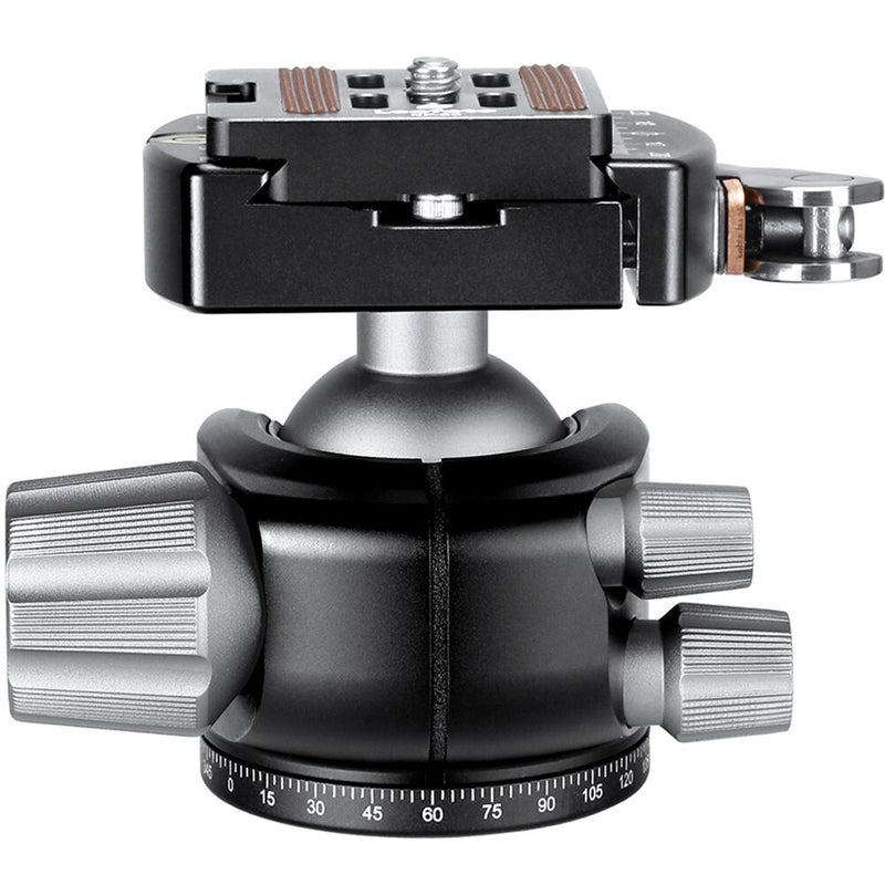 Leofoto LH-36LR Low-Profile Ball Head with Lever Release Clamp