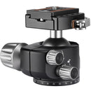 Leofoto LH-40LR Low-Profile Ball Head with Lever Release Clamp