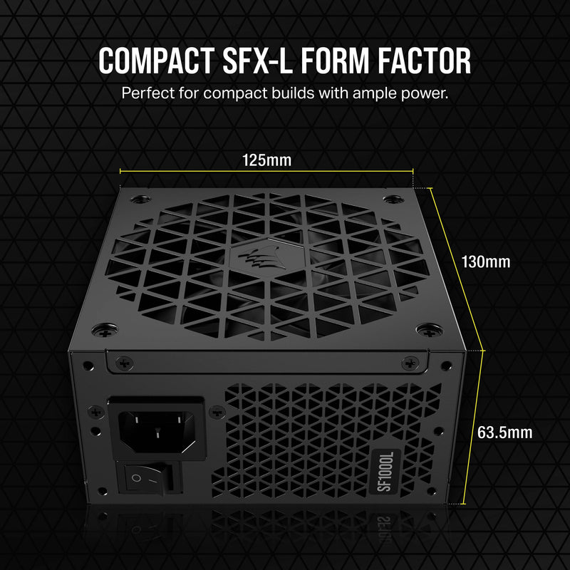 Corsair 1000W SF-L 80 Plus Gold Modular Power Supply