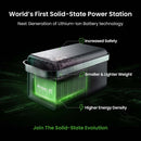 Yoshino Technology B2000 Solid-State Portable Station with Three 200W Solar Panels