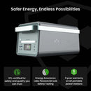 Yoshino Technology B4000 SST Portable Power Station with Two 200W Solar Panels