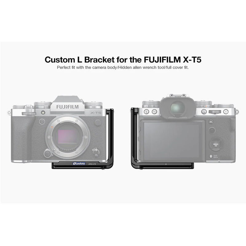 Leofoto LPFO-X-T5 L-Bracket for FUJIFILM X-T5