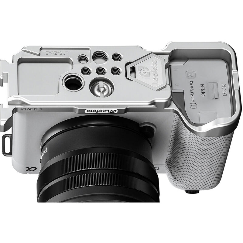 Leofoto L-Bracket for Sony ZV-E1 Mirrorless Camera (Silver)