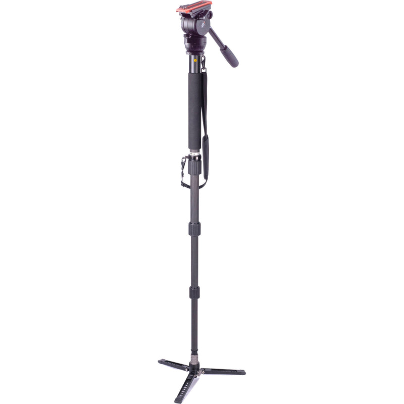 Miller AirV Fluid Head with Solo-Q Pod Monopod, Base Stand, and Carry Bag Kit