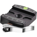 Leofoto LR-50 Lever Release Clamp with QR Plate