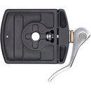 Leofoto LR-50 Lever Release Clamp with QR Plate