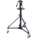 Miller Combo Pedestal with CompassXV 10 Head and Versa Plate (100mm)