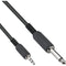 Pearstone 3.5mm Mini Stereo to 1/4" Mono Male Audio Cable (3')