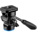 Neewer GM24 Upgraded Metal Fluid Tripod Head (Black/Blue)