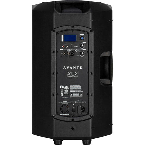 Avante Audio A12X Achromic X Series 12" 2-Way Active Loudspeaker with Bluetooth