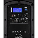 Avante Audio A15X Achromic X Series 15" 2-Way Active Loudspeaker with Bluetooth