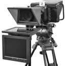 Prompter People Pocket Cue V2 Compact Prompter Freestanding Kit with Talent Monitor