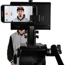 Prompter People Pocket Cue V2 Compact Prompter Freestanding Kit with Talent Monitor