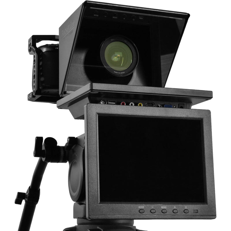 Prompter People Pocket Cue V2 Compact Prompter with Talent Monitor