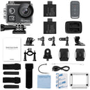 AKASO V50 Elite Action Camera with Microphone Pack