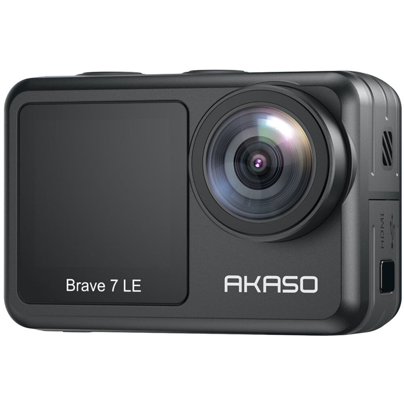 AKASO Brave 7LE Action Camera with Microphone Pack