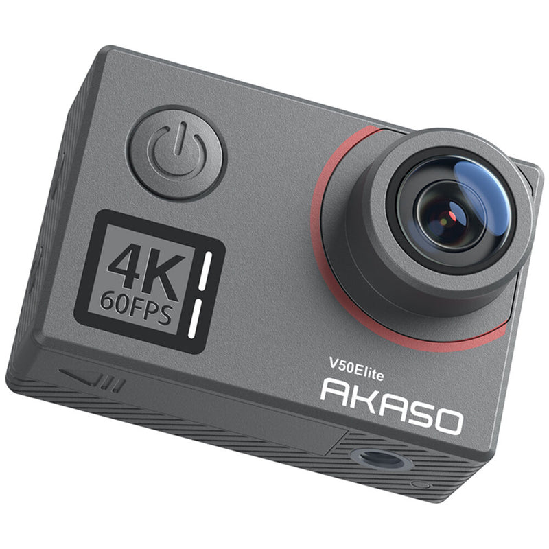 AKASO V50 Elite Action Camera with Microphone Pack